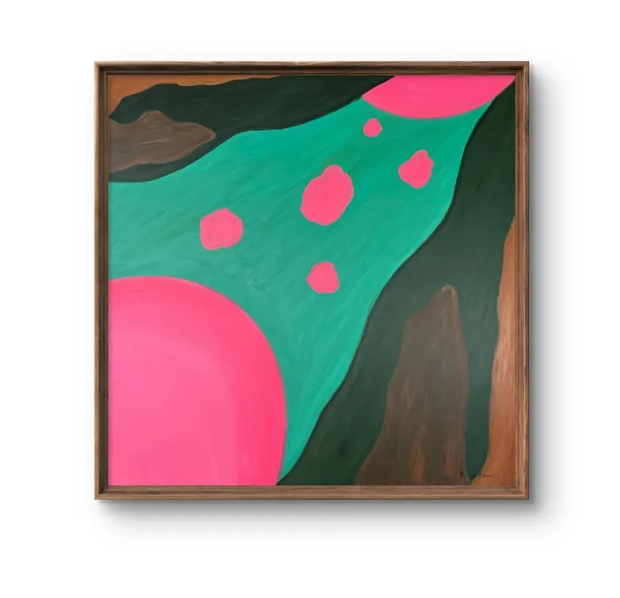 Olhar de Cima, 100 x 100 cm