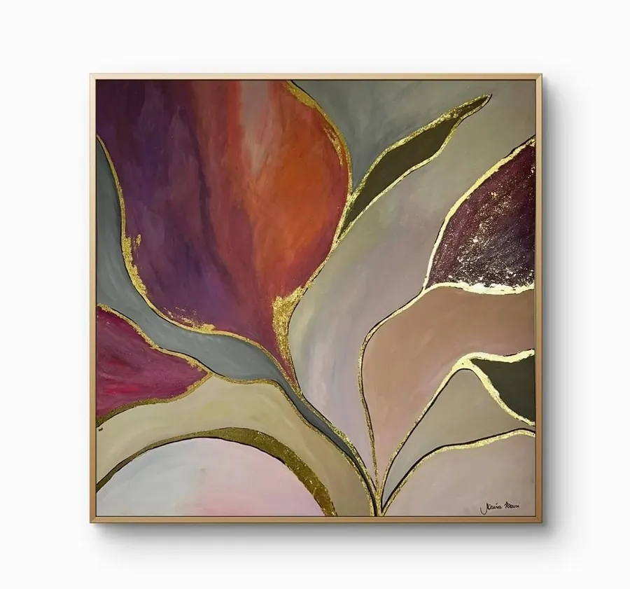 Um Brinde às Flores, 100 x 100 cm